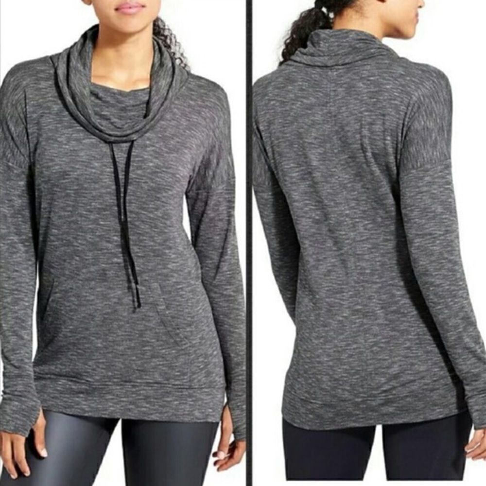 Athleta Studio Cowl Sweatshirt